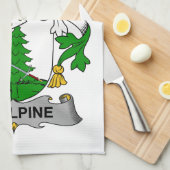 McAlpineの家紋 キッチンタオル (四つ折り)