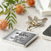 McAnally's Pub Black Logo キーホルダー (側面)