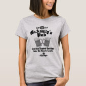 McAnally's Pub Black Logo Tシャツ (正面)