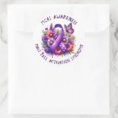 MCASマスト細胞活性化症候群認識度 ラウンドシール (バッグ)