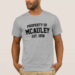 McAuleyの特性 Tシャツ