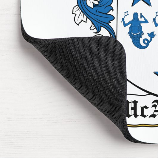 McAuliffeの家紋 マウスパッド (コーナー)