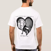 mcbg.tvのバイクもしくは自転車に乗る人の女の子 tシャツ (裏面)