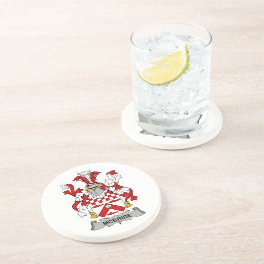McBrideの家紋 コースター (側面)