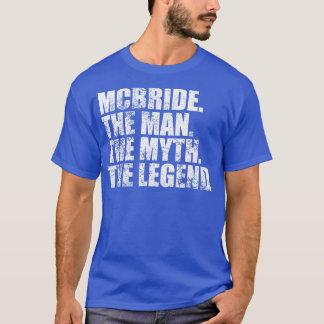 McbrideMcbrideファミリー名Mcbride姓Mcbride Tシャツ