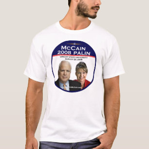 McCainのPaulinの発表の記念するライトSt Tシャツ