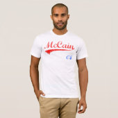 McCainジャージーはTシャツのスタイルを作りました Tシャツ (正面フル)