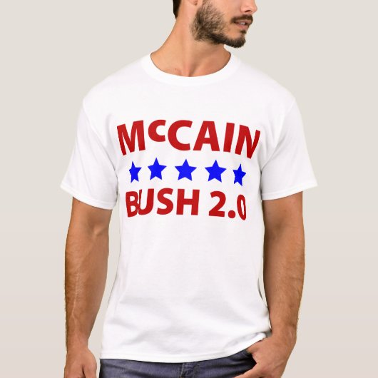 McCainブッシュ2.0 Tシャツ (正面)