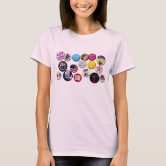 McCainボタンのための共和党の女性 Tシャツ