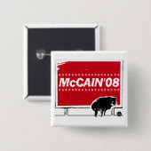 McCain印ボタン 缶バッジ (正面&裏面)