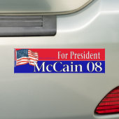 McCain バンパーステッカー (車上)