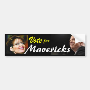 mccain、投票、異端者、mccainの平野、ジョン・マケイン バンパーステッカー