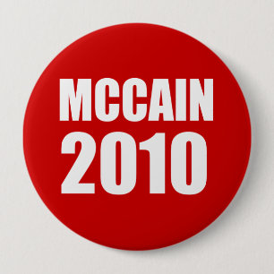 MCCAIN 2010年 缶バッジ