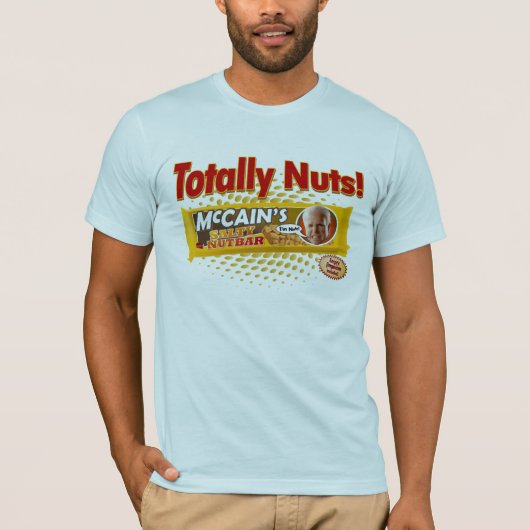 McCain NutbarのTシャツ Tシャツ (正面)