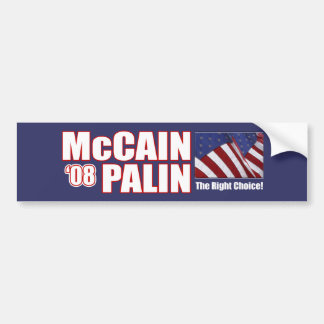 McCain Palinのバンパーステッカー バンパーステッカー
