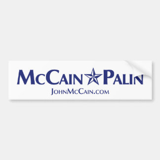 McCain-Palinのバンパーステッカー バンパーステッカー
