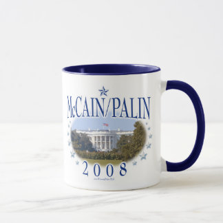 McCain Palinのホワイトハウス2008年 マグカップ