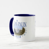 McCain Palinのホワイトハウス2008年 マグカップ (正面左)