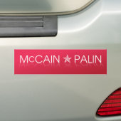 McCain * Palinの共和党員 バンパーステッカー (車上)