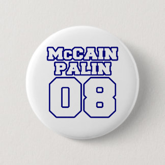 McCain Palinジャージー 缶バッジ