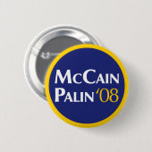 McCain-Palinボタン 缶バッジ (正面&裏面)