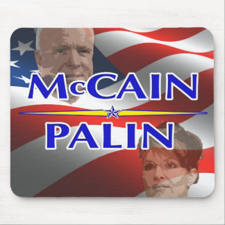 McCain Palin 2008年の大統領選挙のマウスパッド マウスパッド
