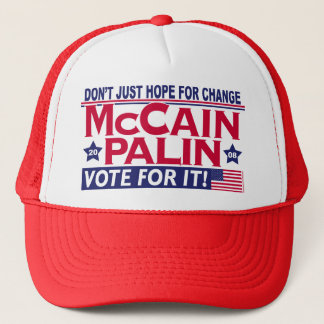 McCain Palin 2008年 キャップ