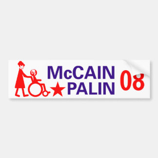 McCain Palin 2008年 バンパーステッカー