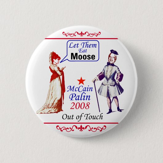 McCain Palin 2008年 缶バッジ (正面)