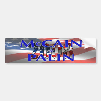 McCain Palin Bumerのステッカー バンパーステッカー