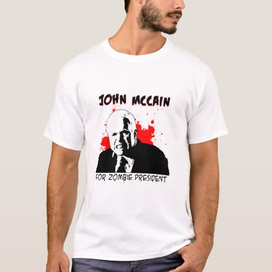 mccainzombie tシャツ (正面)