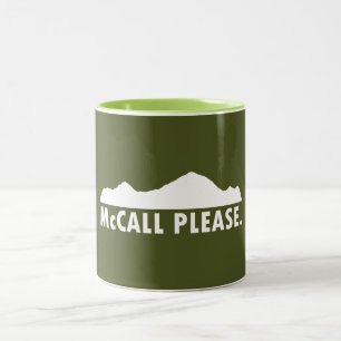 McCall Idahoお願い ツートーンマグカップ