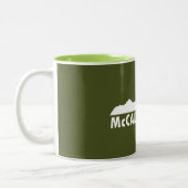McCall Idahoお願い ツートーンマグカップ (左)