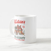 McCallister’s Home Security Christmas コーヒーマグカップ (正面左)