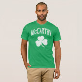 McCarthyのアイルランド語 Tシャツ (正面フル)