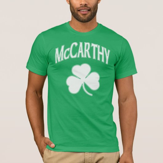 McCarthyのアイルランド語 Tシャツ (正面)