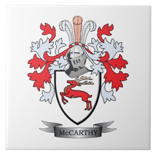 McCarthyの紋章付き外衣 タイル (正面)