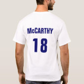 mccarthy wlax tシャツ (裏面)