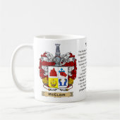 McClain、起源、意味および頂上 コーヒーマグカップ (左)