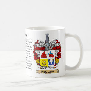 McClain、起源、意味および頂上 コーヒーマグカップ