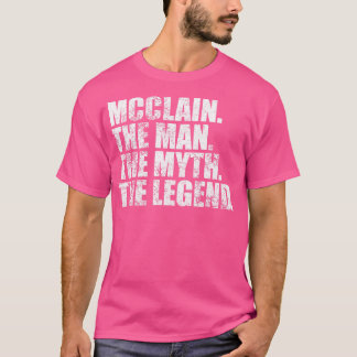 McclainMcclainファミリー名Mcclain姓Mccla Tシャツ