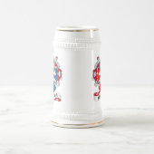 McClintockの家紋 ビールジョッキ (中央)