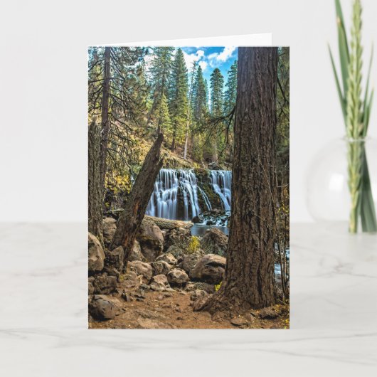 McCLOUDの川の中間の滝 カード (正面)