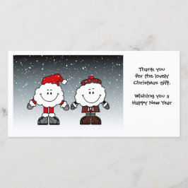 McCloudsは感謝していしています サンキューカード