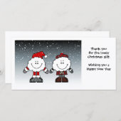 McCloudsは感謝していしています サンキューカード (正面/裏面)