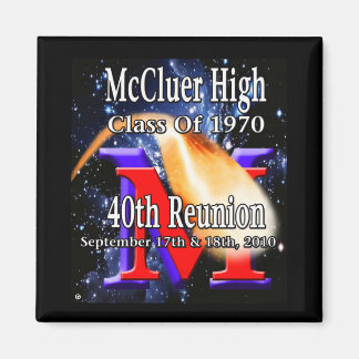 McCluer High Class of '70 40懇親会磁石 マグネット