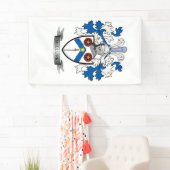 McClureの家紋の紋章付き外衣 横断幕 (インサイチュ)