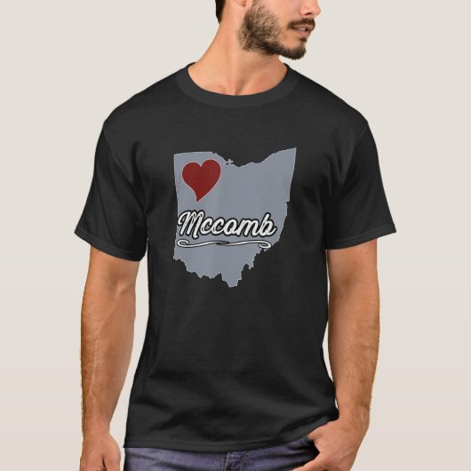 McComb  Ohio OH City State USA  Cute Souvenir Tシャツ (正面)