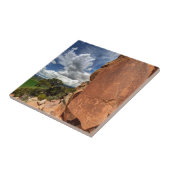 Mcconkie牧場岩石彫刻-ユタ タイル (側面)