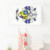 McConnellの家紋の紋章付き外衣 横断幕 (インサイチュ)